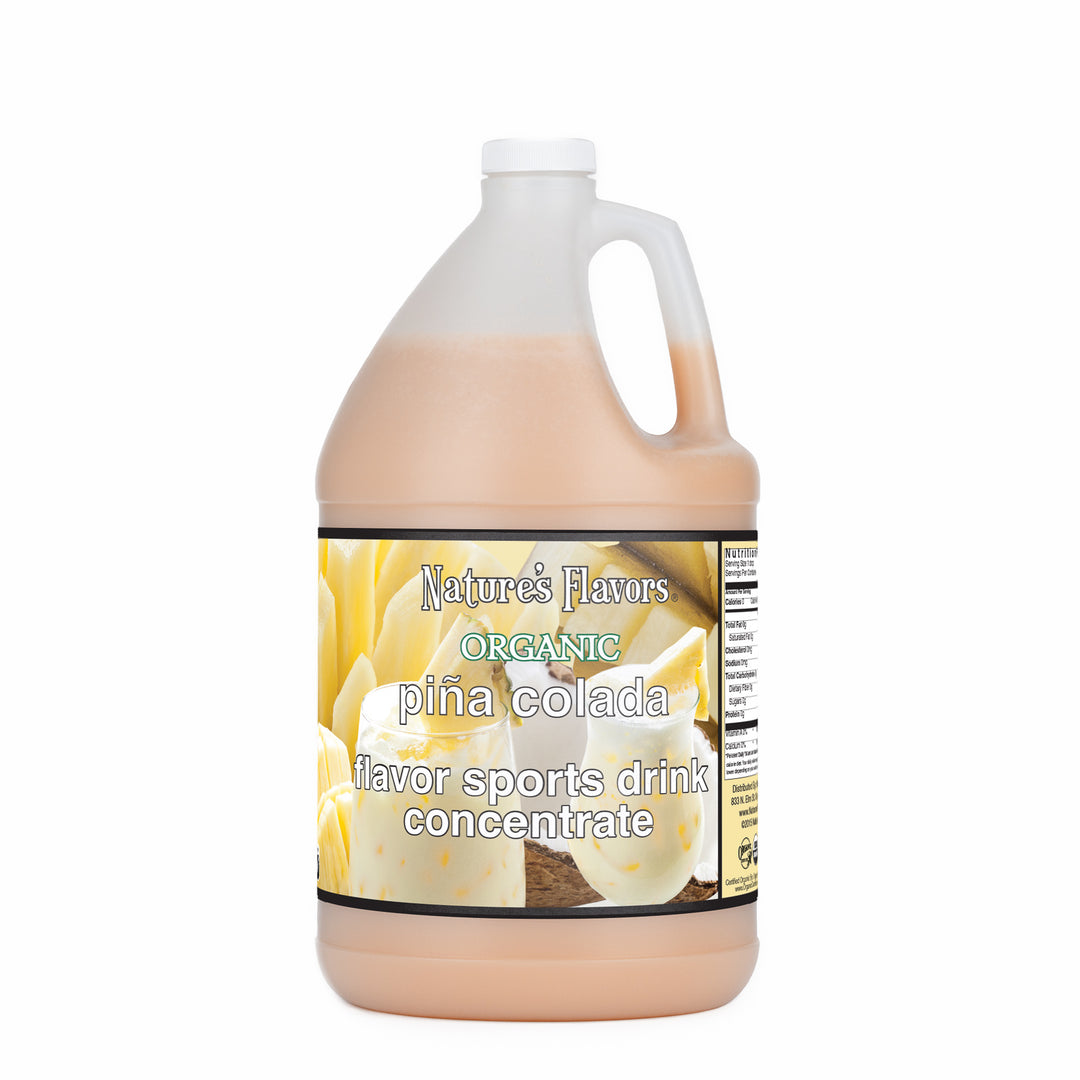 Organic Pina Colada Flavor Sports Drink Concentrate