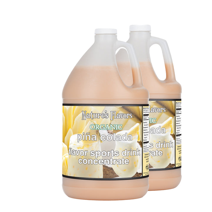 Organic Pina Colada Flavor Sports Drink Concentrate