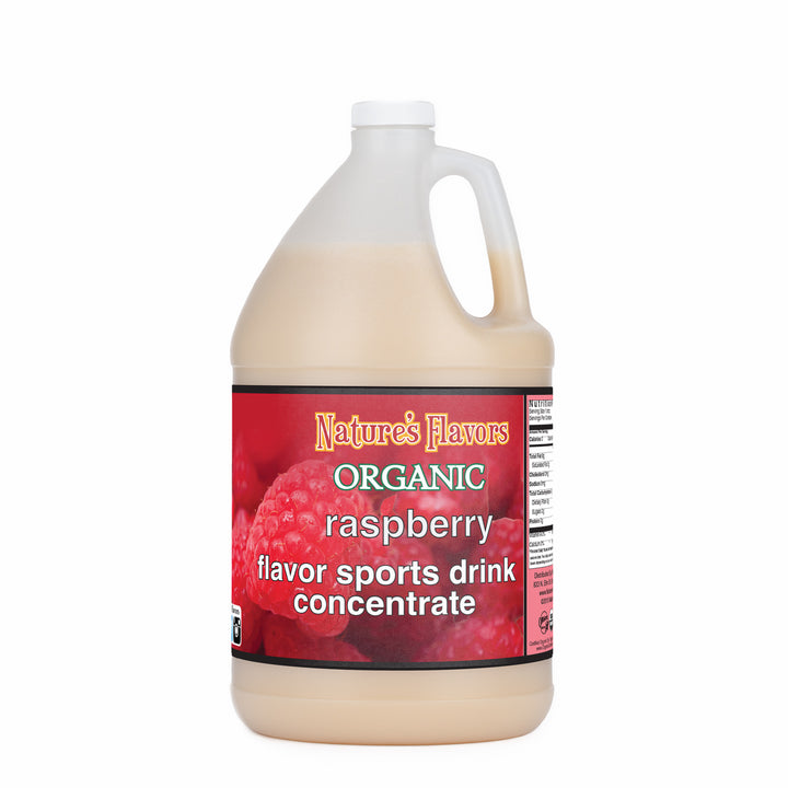 Organic Raspberry Flavor Sports Drink Concentrate
