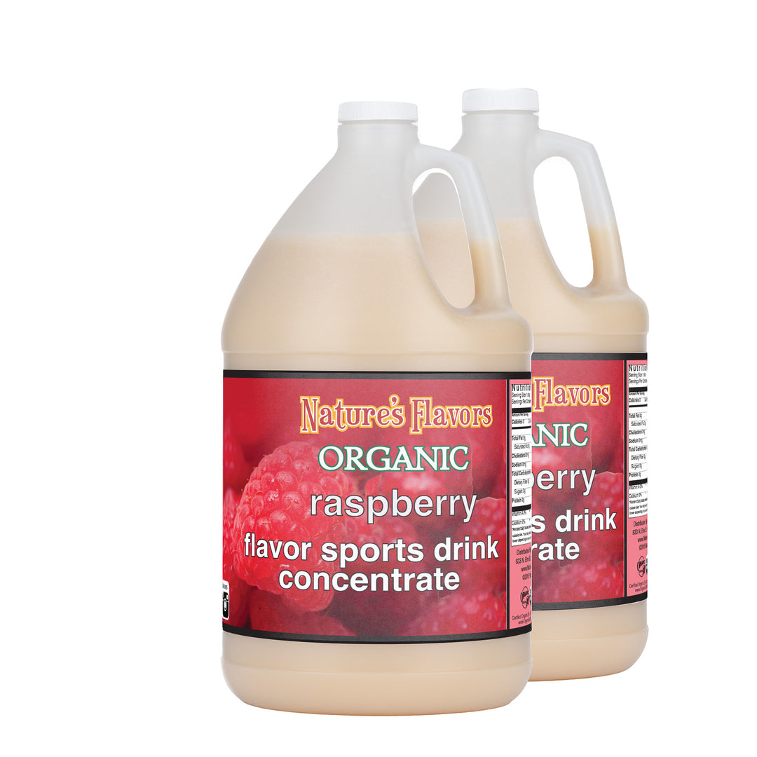 Organic Raspberry Flavor Sports Drink Concentrate