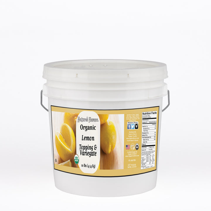 Organic Lemon Topping and Variegate