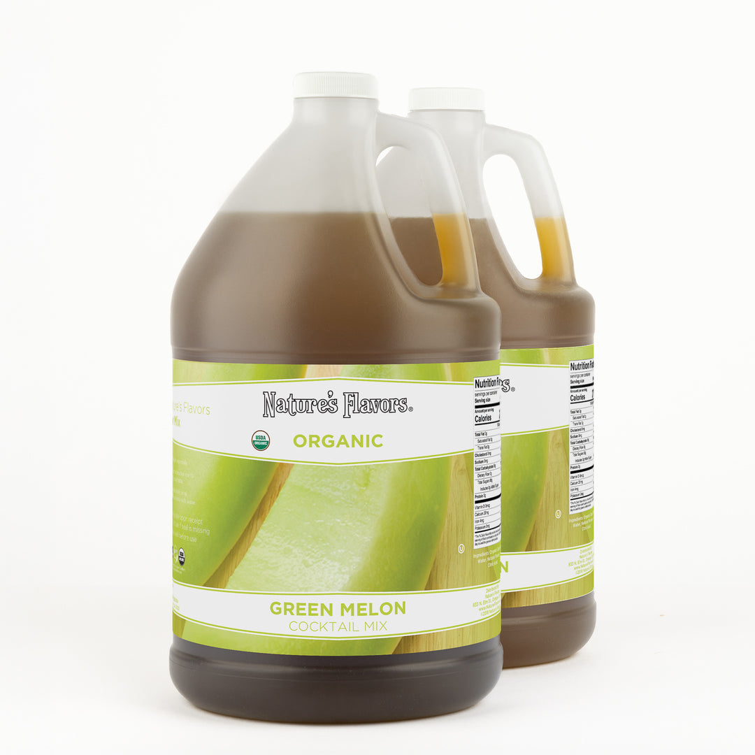 Organic Green Melon Cocktail Mix Syrup