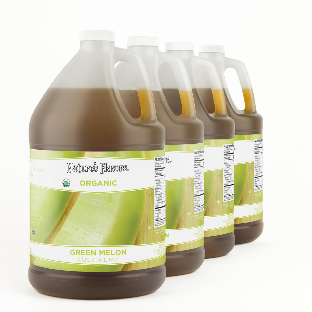Organic Green Melon Cocktail Mix Syrup