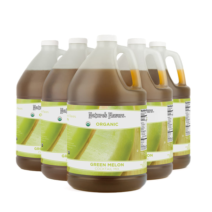 Organic Green Melon Cocktail Mix Syrup