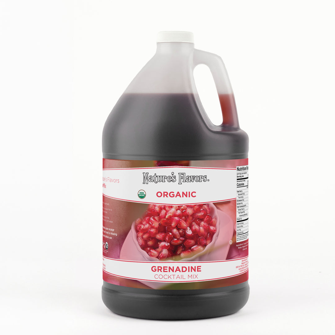 Organic Grenadine Cocktail Mix Syrup
