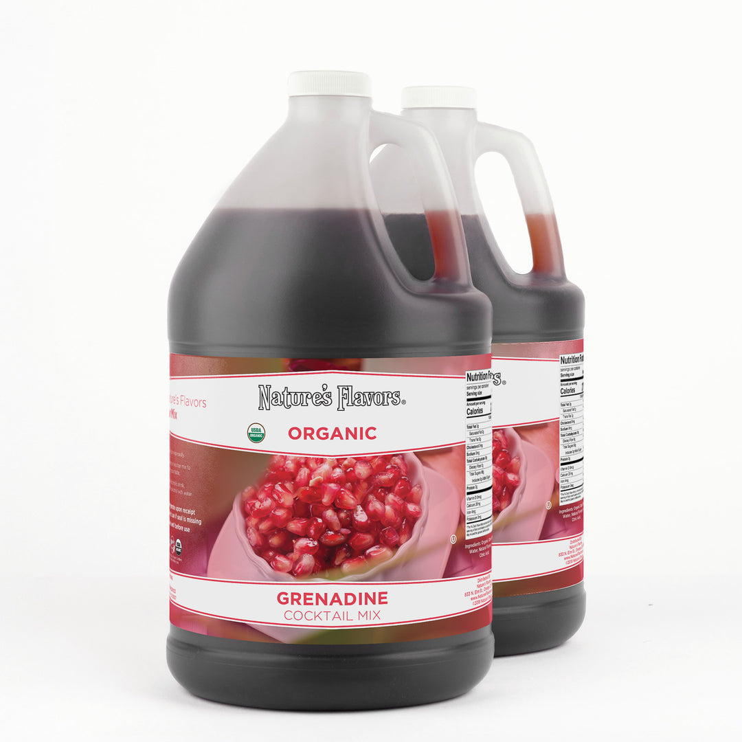 Organic Grenadine Cocktail Mix Syrup