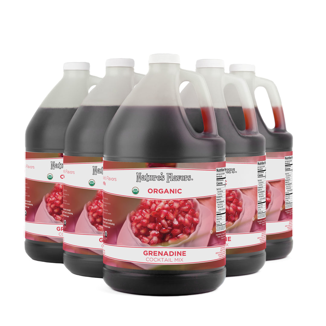 Organic Grenadine Cocktail Mix Syrup