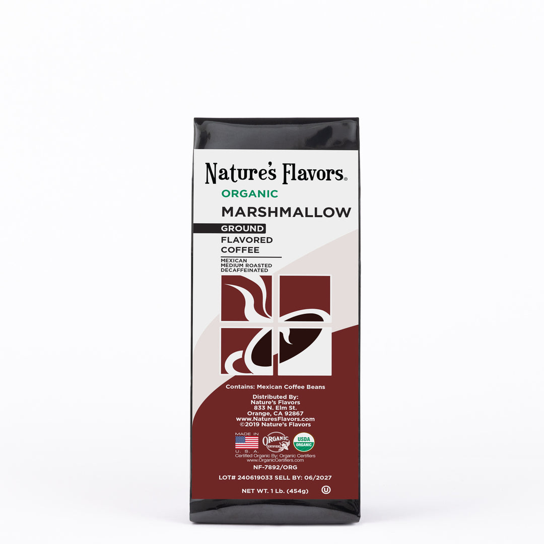 Organic Decaf Marshmallow Flavored Coffee Beans