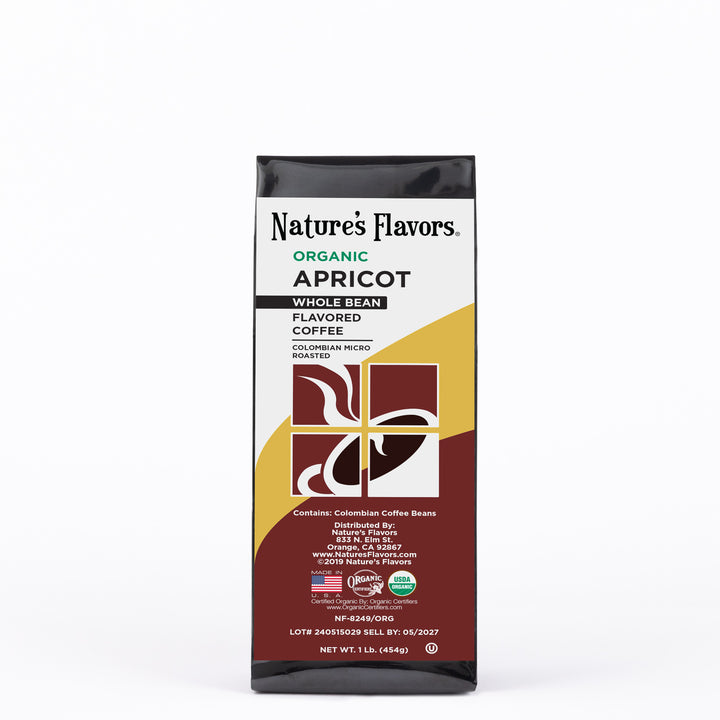 Organic Apricot Flavored Coffee Beans
