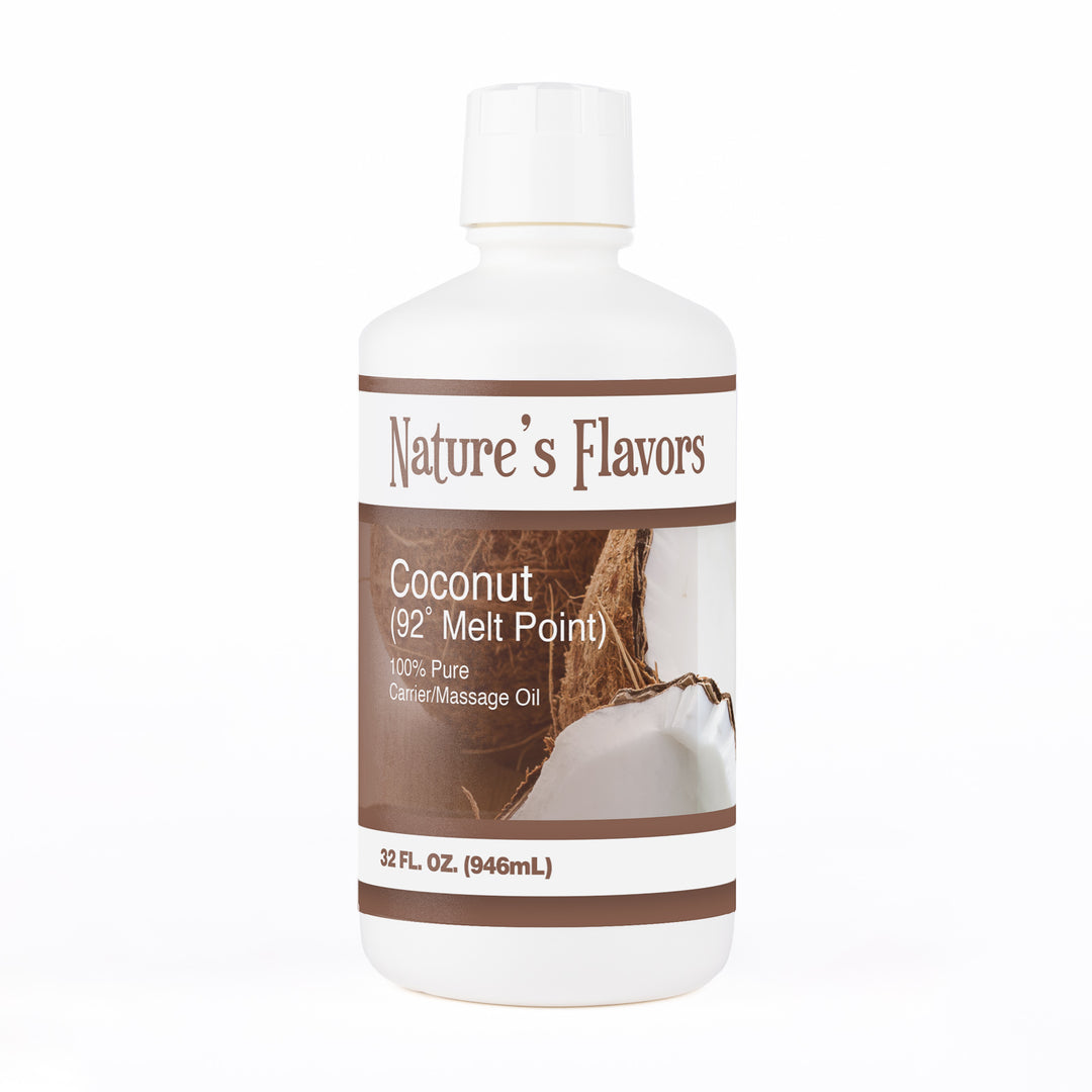 Organic Coconut Carrier/Massage Oil (92 Degree melt point)
