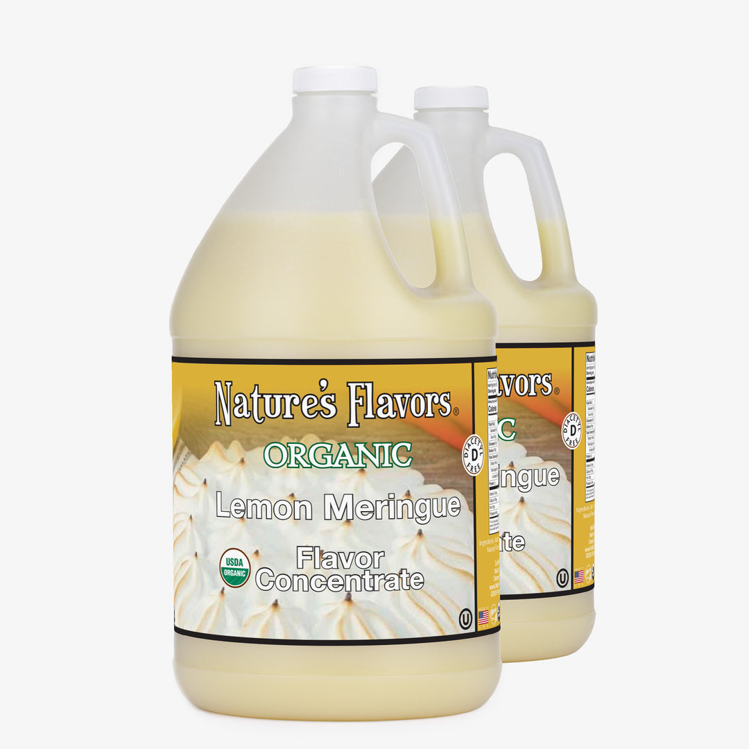 Organic Lemon Meringue Flavor Concentrate Without Diacetyl