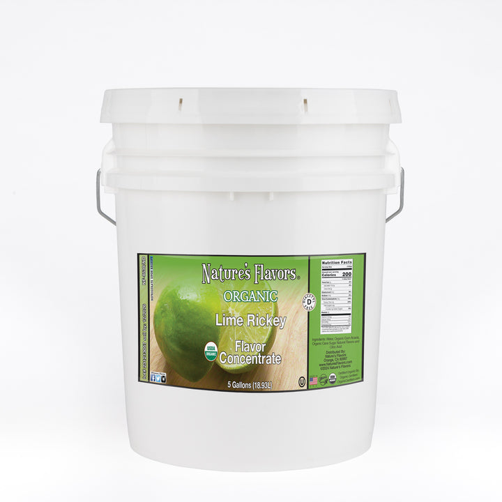 Organic Lime Rickey Flavor Concentrate Without Diacetyl