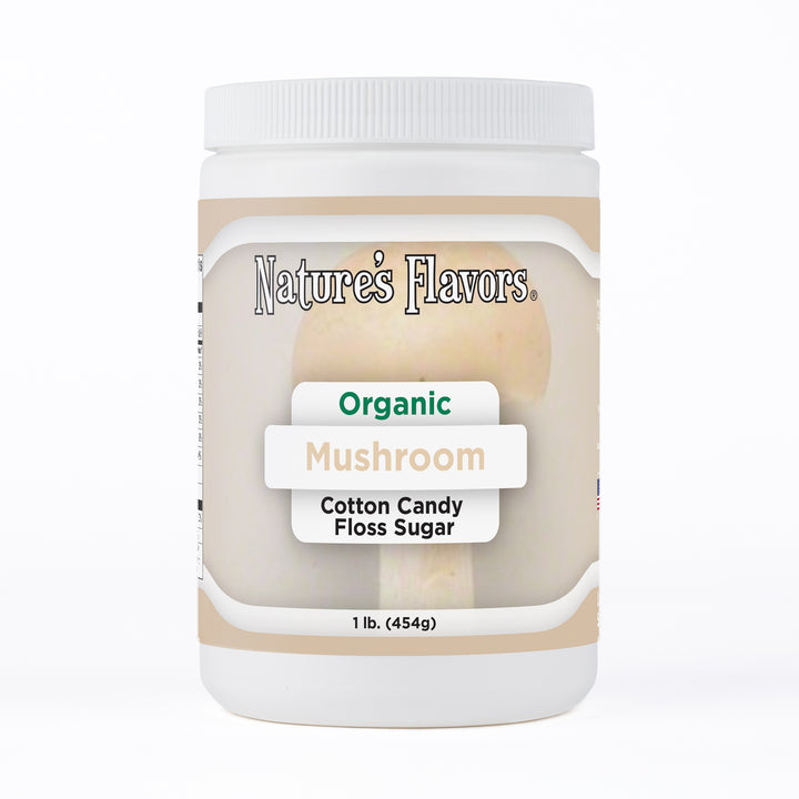 Mushroom Cotton Candy Floss Sugar, Organic