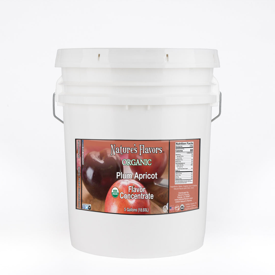 Plum Apricot Flavor Concentrate, Organic