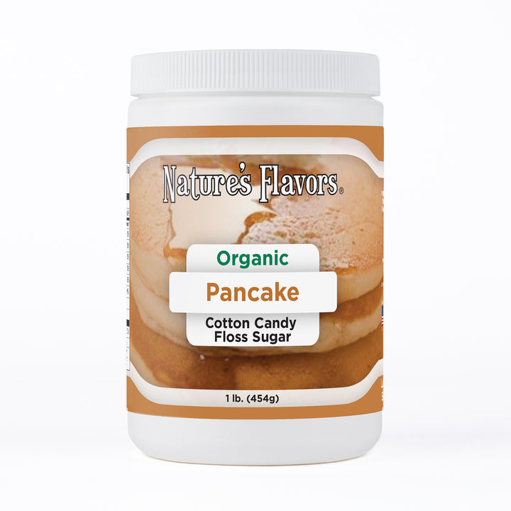 Organic Pancake Cotton Candy Floss Sugar