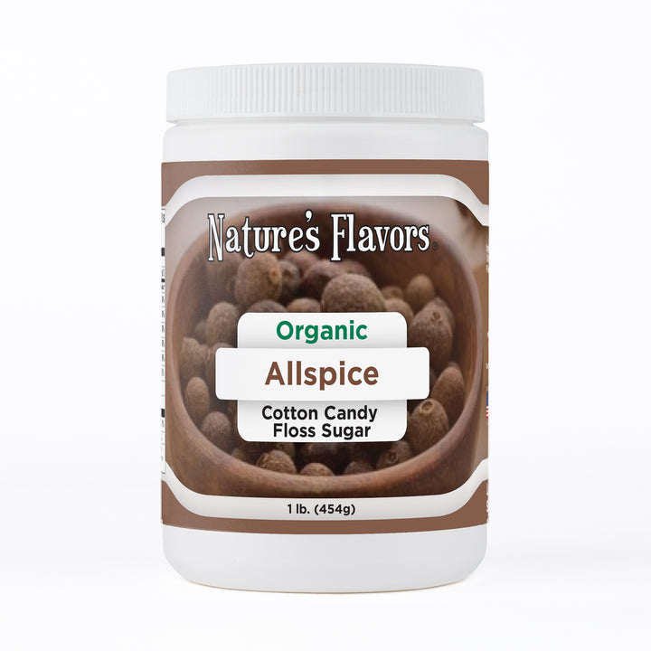 Organic Allspice Cotton Candy Floss Sugar