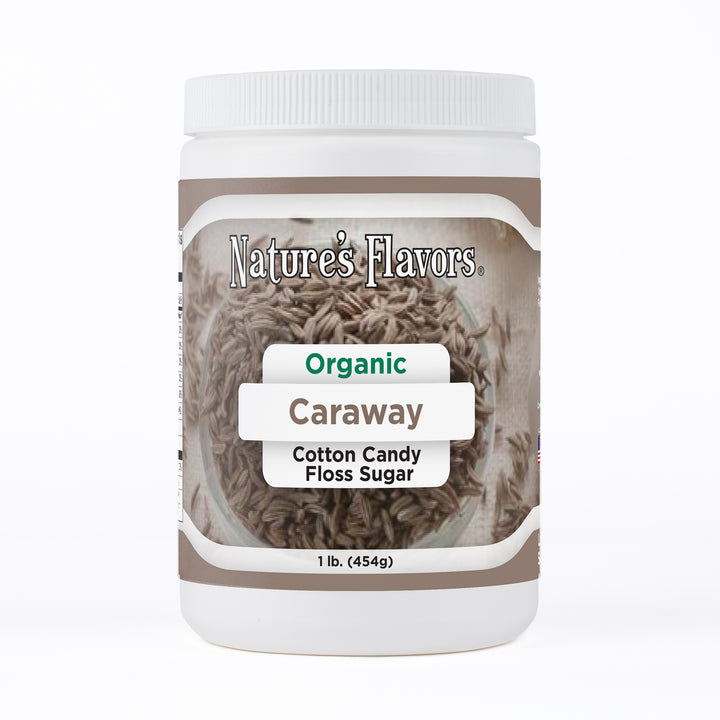 Organic Caraway Cotton Candy Floss Sugar