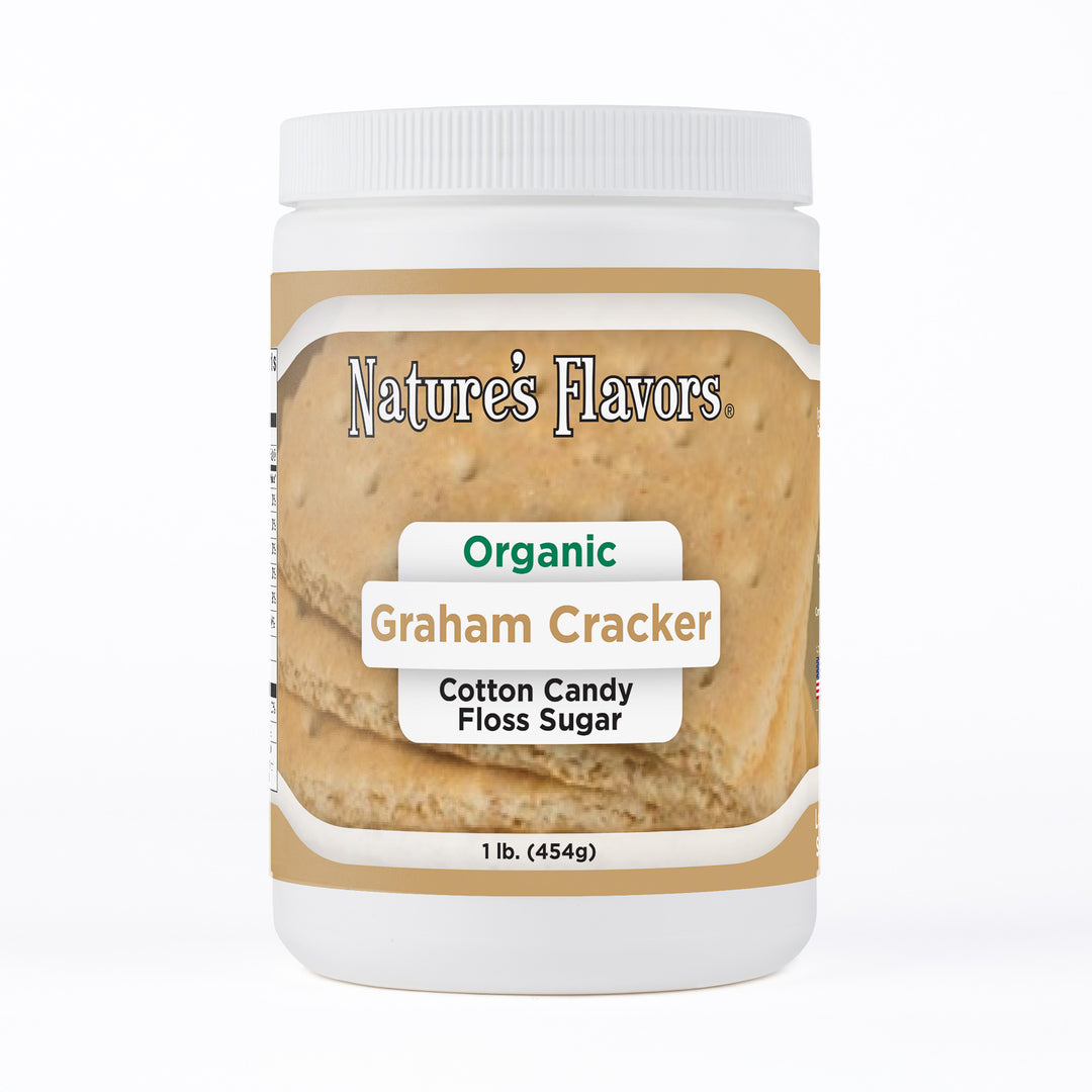 Organic Graham Cracker Cotton Candy Floss Sugar