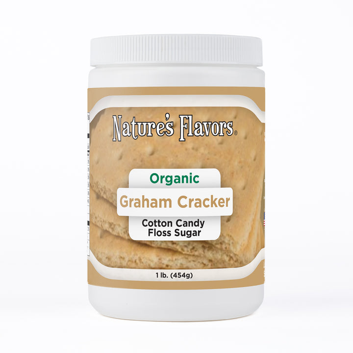 Organic Graham Cracker Cotton Candy Floss Sugar