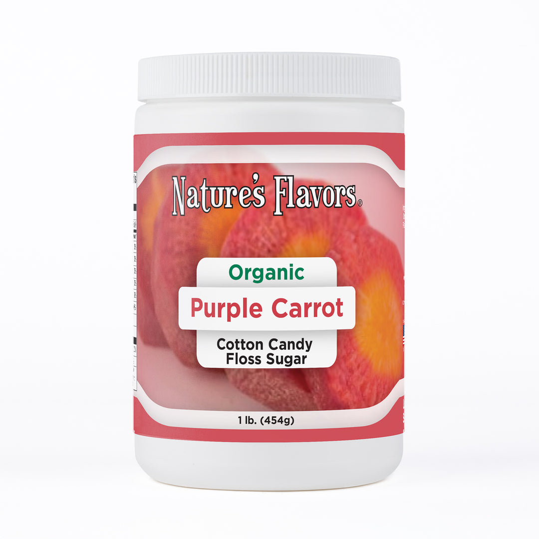 Organic Purple Carrot Cotton Candy Floss Sugar