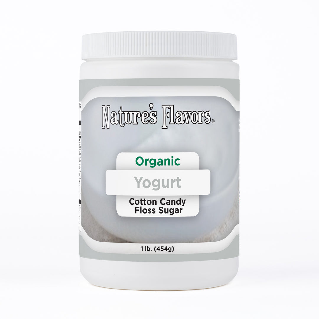 Organic Yogurt Cotton Candy Floss Sugar