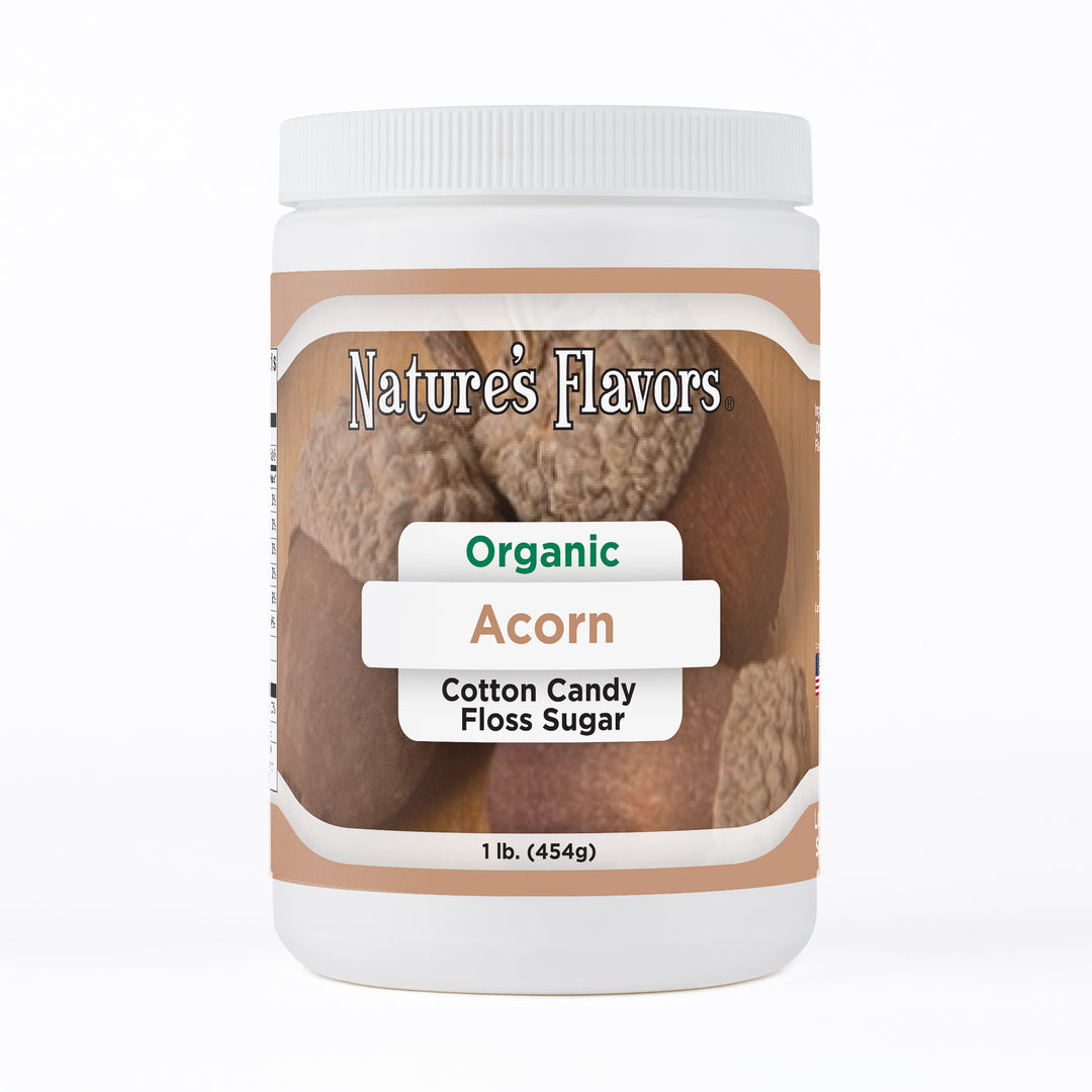 Organic Acorn Cotton Candy Floss Sugar