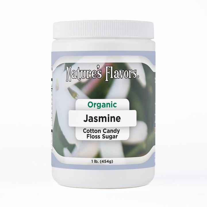 Jasmine Cotton Candy Floss Sugar, Organic