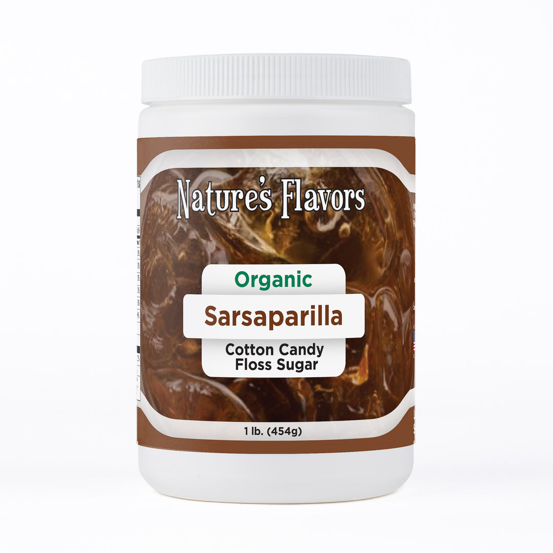 Organic Sarsaparilla Cotton Candy Floss Sugar