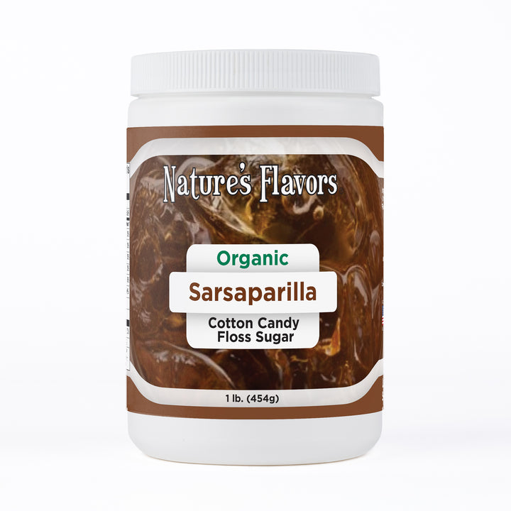 Organic Sarsaparilla Cotton Candy Floss Sugar