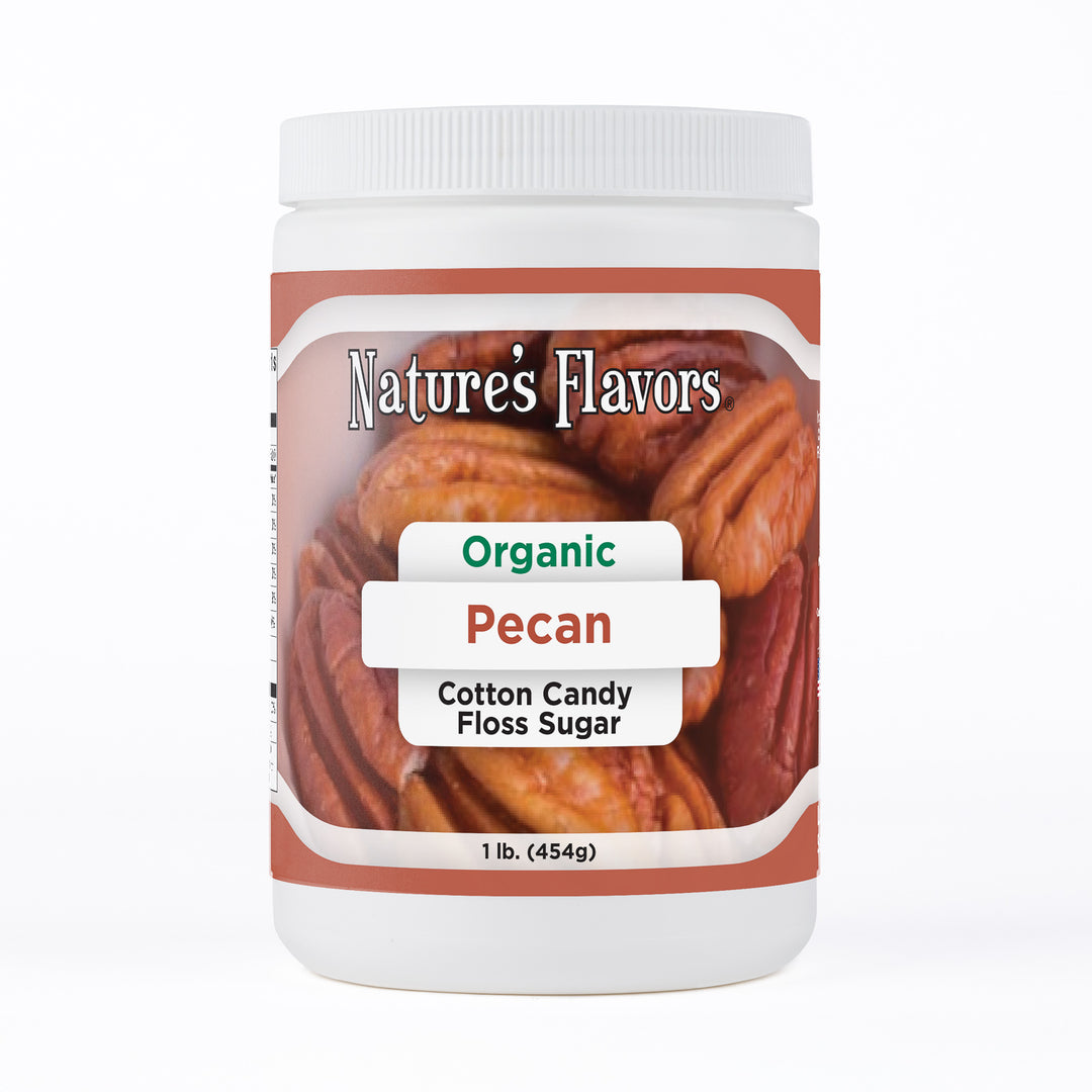 Organic Pecan Cotton Candy Floss Sugar