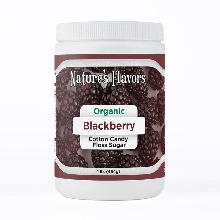 Organic Blackberry Cotton Candy Floss Sugar