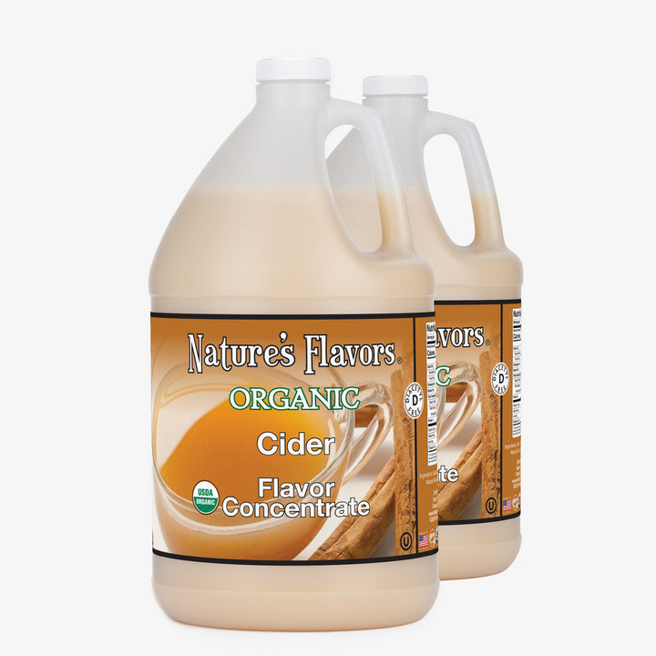 Organic Cider Flavor Concentrate Without Diacetyl