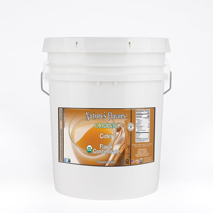 Organic Cider Flavor Concentrate Without Diacetyl