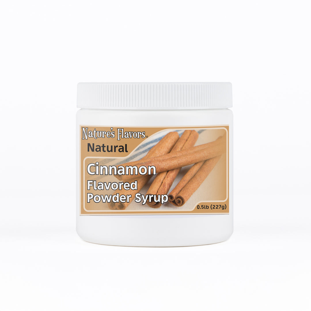 Cinnamon Flavor Organic compliant Syrup for Carbonated and Noncarbonated Drinks, Powdered