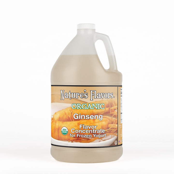 Organic Ginseng Flavor Concentrate For Frozen Yogurt