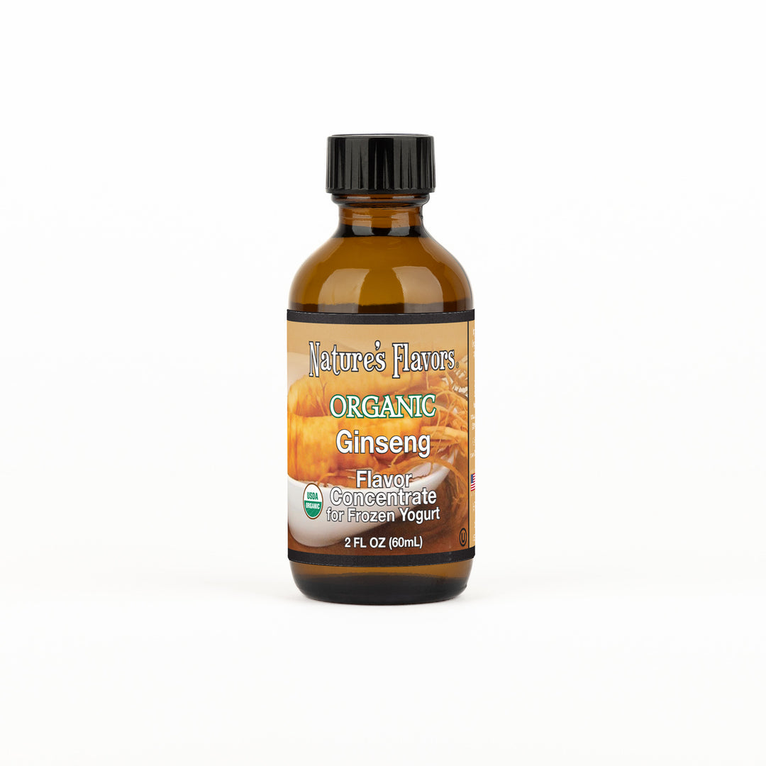 Organic Ginseng Flavor Concentrate For Frozen Yogurt