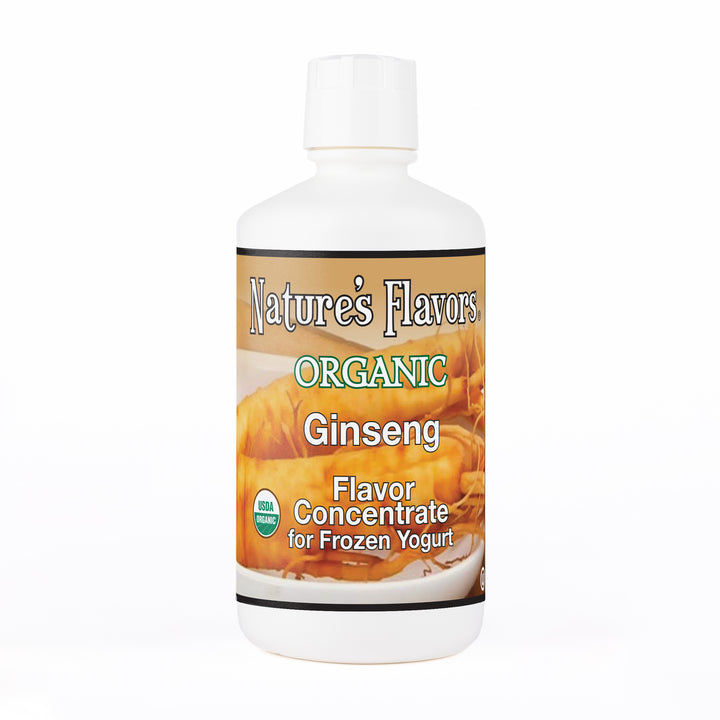 Organic Ginseng Flavor Concentrate For Frozen Yogurt
