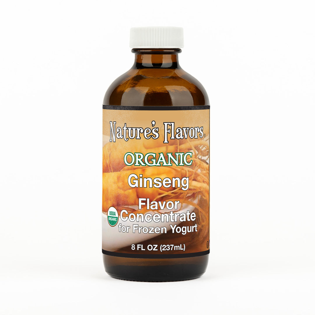 Organic Ginseng Flavor Concentrate For Frozen Yogurt
