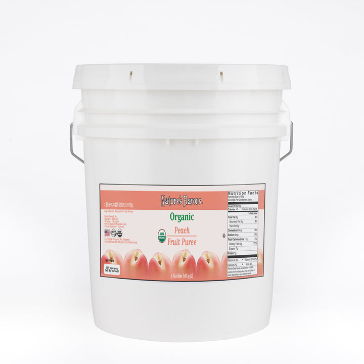 Organic Peach Puree