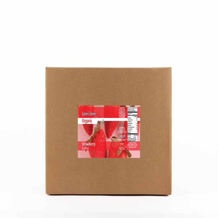 Organic Instant Strawberry Sorbet Powder