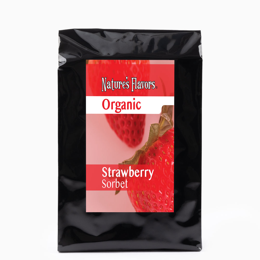 Organic Instant Strawberry Sorbet Powder