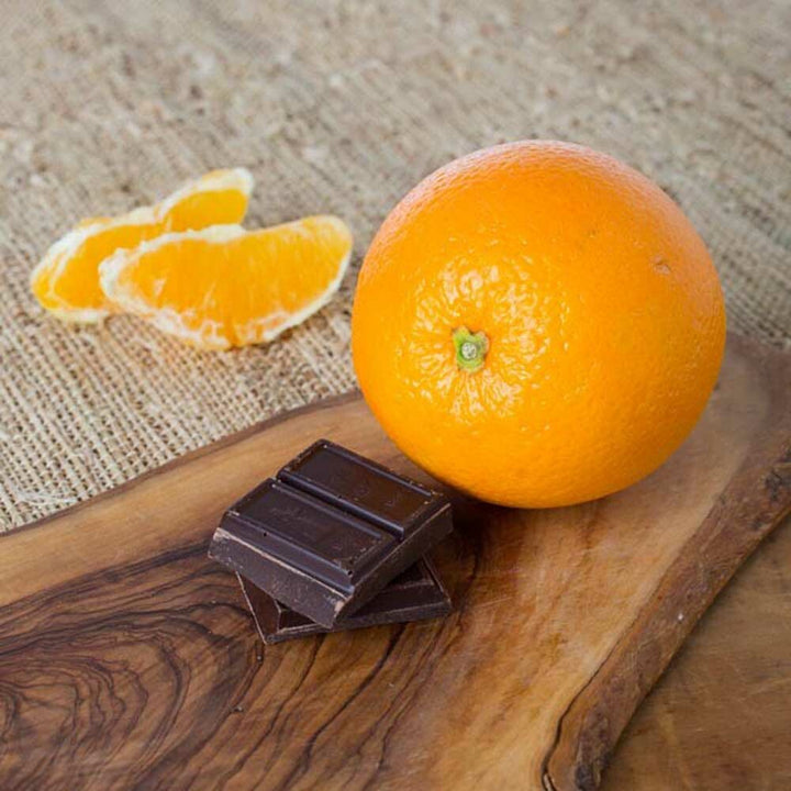 Orange Chocolate Cotton Candy (Ready to Eat)