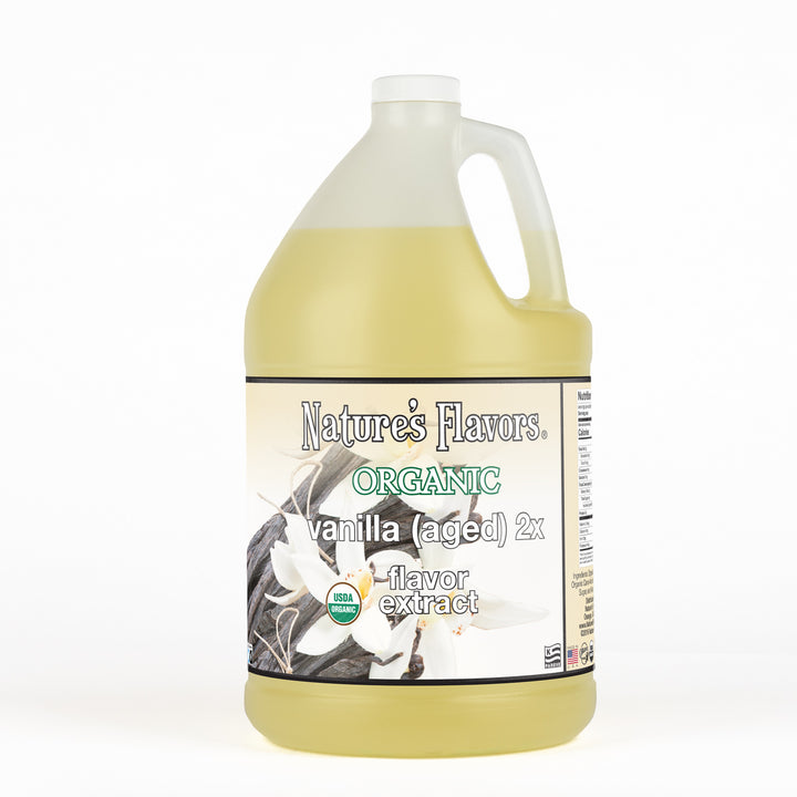Vanilla Flavor Extract Aged (2x Fold), Organic without Diacetyl