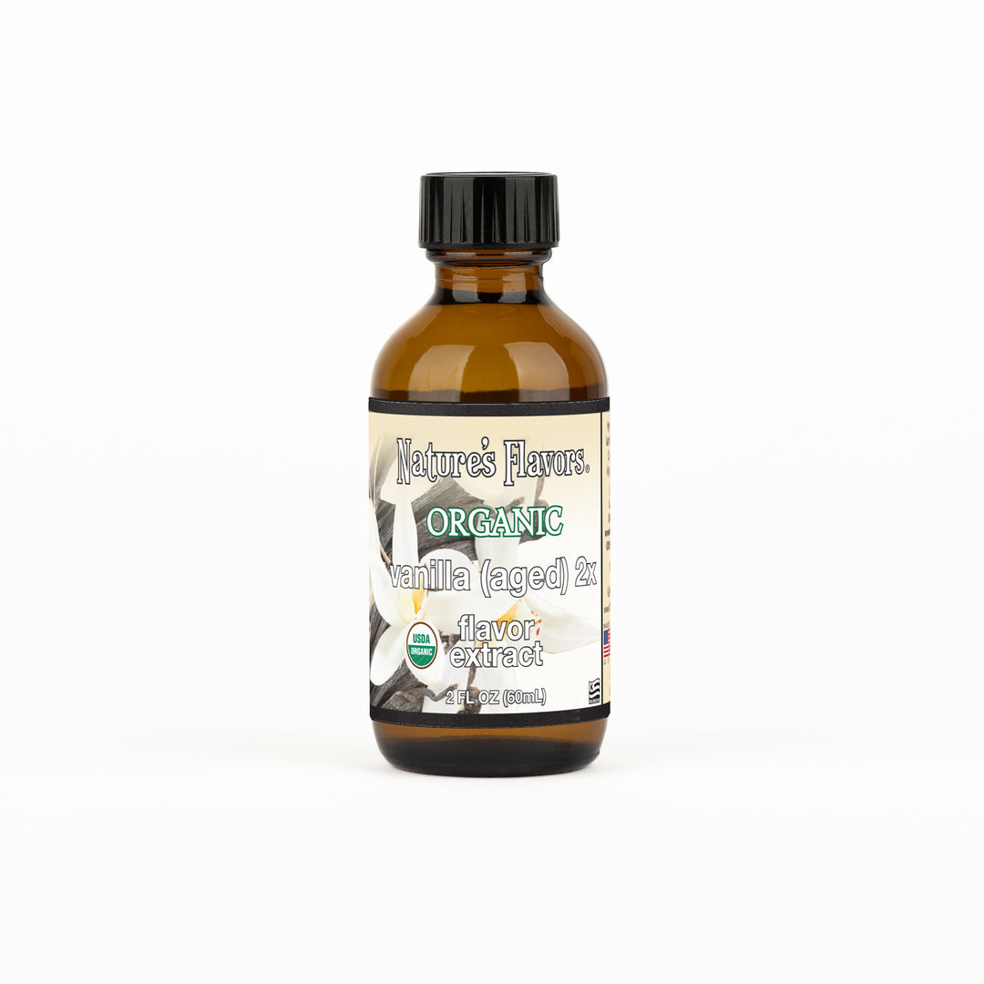 Vanilla Flavor Extract Aged (2x Fold), Organic without Diacetyl