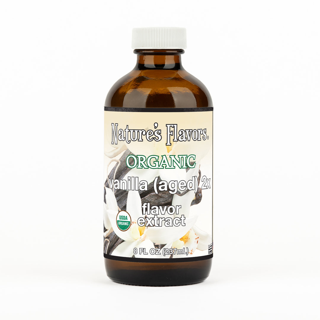 Vanilla Flavor Extract Aged (2x Fold), Organic without Diacetyl
