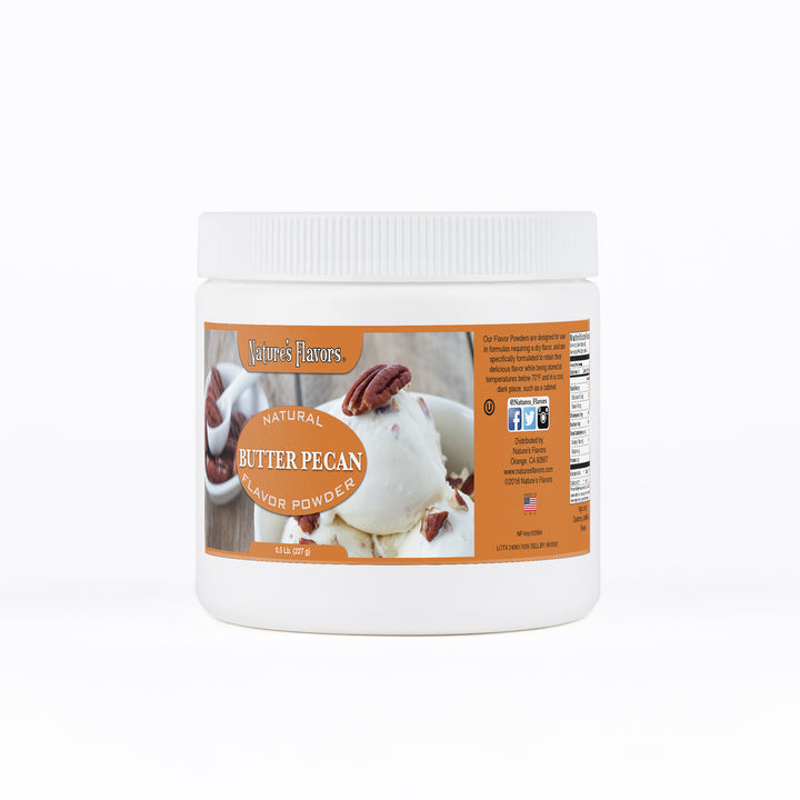 Butter Pecan Flavor Powder, Natural