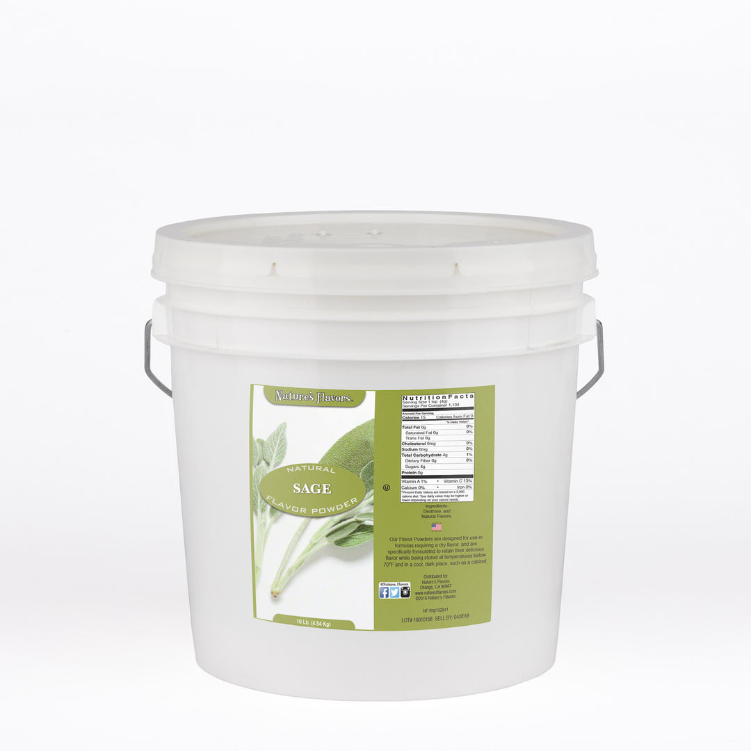 Sage Flavor Powder, Natural
