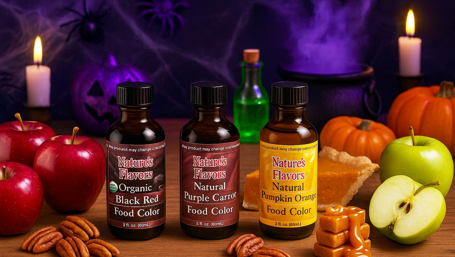 Halloween Organic Flavor & Natural Color Collection