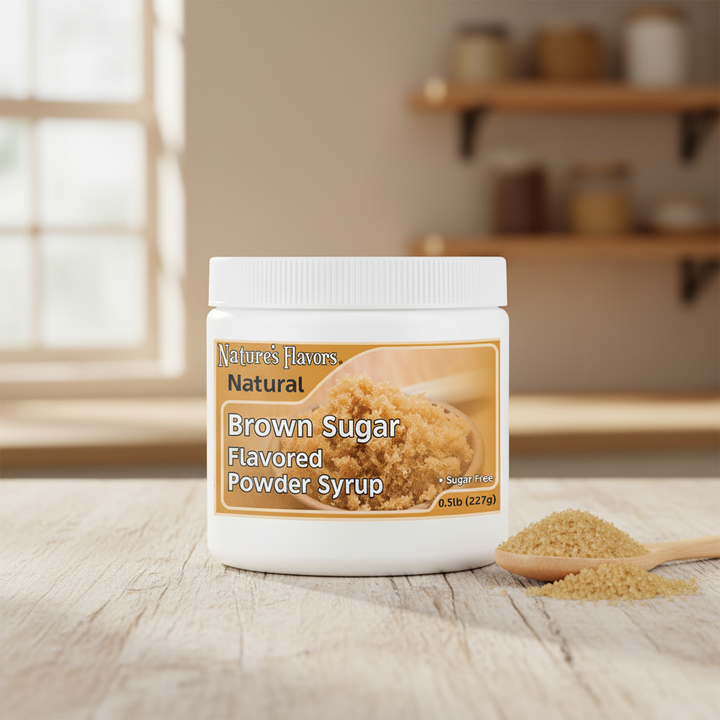 Brown Sugar Syrup Powder, Sugar-Free