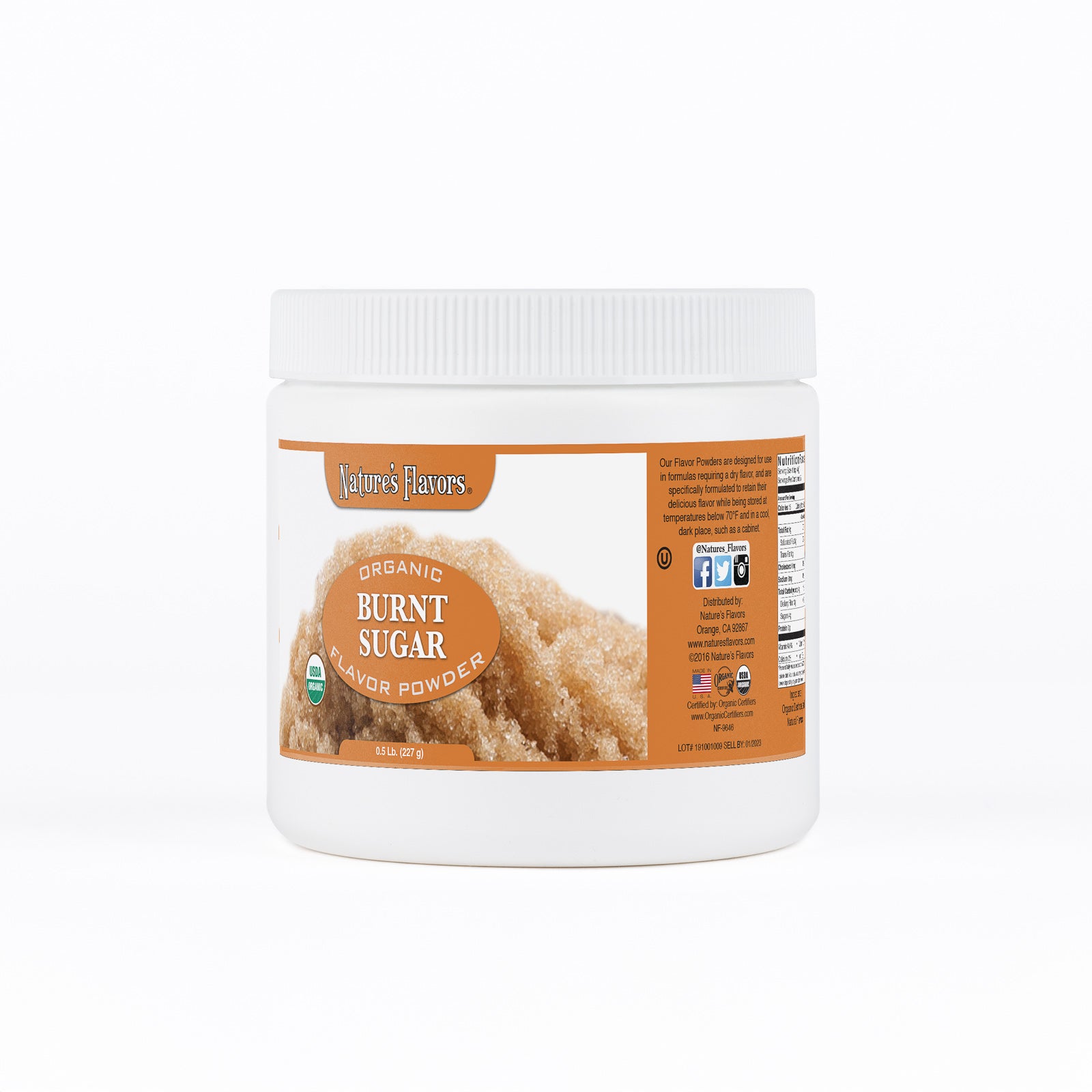 Burnt Sugar Flavor Powder, Organic – Nature's Flavors